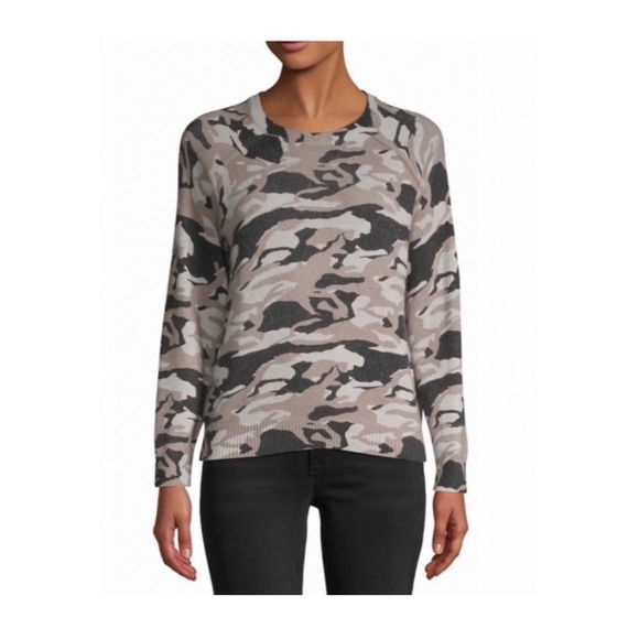 Monrow Camo Sweater- XS,S - Picture 1 of 7